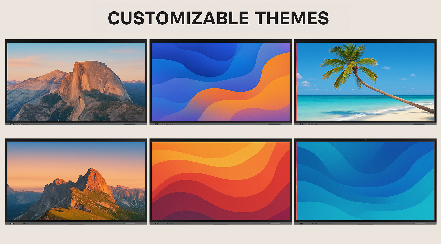 Customizable Themes & Personal Wallpapers Image