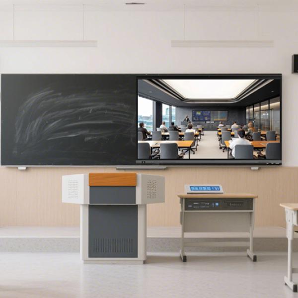 Interactive Flat Panel Smart Classroom Construction